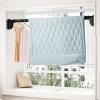Shower Curtain Rod, Tension Rods Adjustable, Tension Curtain Rod No Drilling Expandable Bathroom Rod, for Bathroom, Room, Balcony, Hold Up Blackout Curtains (Color : Stainless Steel, Size : 63"-98" view 3