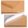 Cork Roll Self-Adhesive Cork Board 1/4inch Thick, DIY Cork Wall Decorative Board Easy to Cut, for Drawer Linings School Livingroom view 4
