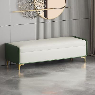 Ottoman with storage for bedroom, upholstered storage bench, entrance storage bench with gold legs, living room storage bench, bed end bench, foyer bench, room bench/load capacity 150KG ( Color : D ,