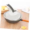 Cabilock Visible Pot Cover Stainless Steel Pan Lid Vent Frying Pan Glass Lid Cookware Glass Cover view 3