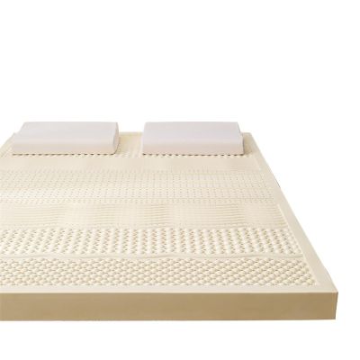 NaKeah Warm Latex Mattress, Breathable and Comfortable, Not Easy to Collapse Memory Foam Mattress Topper, Natural Latex Mattress,5cm,135x190cm
