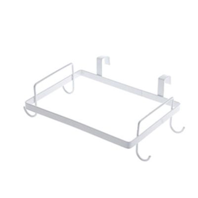 Cabinet Garbage Rack Kitchen Garbage Bag Hanger Plastic Bag Shelf Bracket Storage Rack Heavy Duty Ceiling Hooks for Plants (A, One Size)