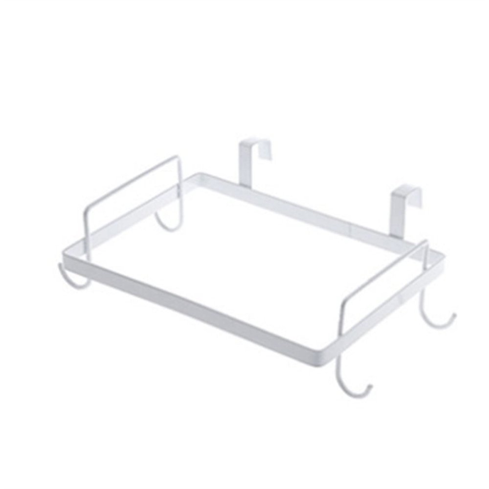 Cabinet Garbage Rack Kitchen Garbage Bag Hanger Plastic Bag Shelf Bracket Storage Rack Heavy Duty Ceiling Hooks for Plants (A, One Size)