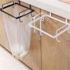 Cabinet Garbage Rack Kitchen Garbage Bag Hanger Plastic Bag Shelf Bracket Storage Rack Heavy Duty Ceiling Hooks for Plants (A, One Size) view 3