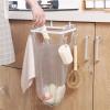Cabinet Garbage Rack Kitchen Garbage Bag Hanger Plastic Bag Shelf Bracket Storage Rack Heavy Duty Ceiling Hooks for Plants (A, One Size) view 4