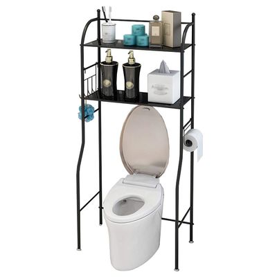 Over Toilet Storage Unit,Bathroom Multifunctional Storage Shelf,Freestanding Shelf Organizer,Easy to Assemble,Space Saver. (D)