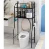 Over Toilet Storage Unit,Bathroom Multifunctional Storage Shelf,Freestanding Shelf Organizer,Easy to Assemble,Space Saver. (D) view 2