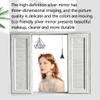 Bathroom Mirror Cabinet,Space Aluminum Sliding Storage Cabinet,Wall Mounted Mirror Cabinet,HD Silver Mirror,for Bathroom,Kitchen,Bedroom. (A 110cm) view 4
