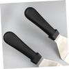 Cabilock Stainless Steel Slotted Turner with Heat-resistant Plastic Handle Ergonomic Design for Utensil for Cooking and Serving at Home Restaurant view 3
