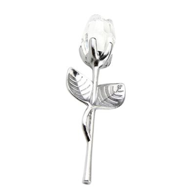 Ciieeo Crystal Rose Handle Elegant Festival Ornament for Home and Gifting Crystal Collection for Romantic Occasions and Special Events