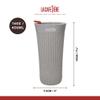 La Cafetire 'The Beanie' Reusable Coffee Cup, Insulated Travel Cup with Comfortable Grip and Leak-Proof, 90% Recycled Coffee Husk, 455ml view 3