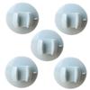 Cabilock 3sets Mini Suction Cup Rice Spoon Holder Storage Rack Kitchen Utensil Organizer for Soup Spoons 5pcs*3 view 2