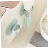 Cabilock 3sets Mini Suction Cup Rice Spoon Holder Storage Rack Kitchen Utensil Organizer for Soup Spoons 5pcs*3 view 3