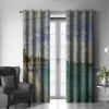 HOBBOY Sea Beach Landscape Window Curtains Claude Monet Painting Art Blackout Curtains for Bedroom Living Room Privacy Grommet Curtain 2 Panels 2X W52xL54in view 3