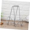 Cabilock 3pcs Silverware Holder for Party Stainless Steel Chopstick Drying Rack Utensil Countertop Cutlery Organizer view 3