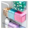 iDesign Magnetic Medium Clear Plastic Organizer Bins for Laundry Room Storage view 4
