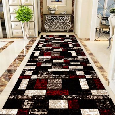Hamankim Traditional Carpet Runner, Width 60cm 80cm 100cm 120cm Non-Slip Long Runner Rug for Entryway Living Room Bedroom Stairs Corridor, Washable Narrow Rugs (Size : 3.9 ft 16.4 ft)