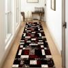 Hamankim Traditional Carpet Runner, Width 60cm 80cm 100cm 120cm Non-Slip Long Runner Rug for Entryway Living Room Bedroom Stairs Corridor, Washable Narrow Rugs (Size : 3.9 ft 16.4 ft) view 2
