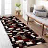 Hamankim Traditional Carpet Runner, Width 60cm 80cm 100cm 120cm Non-Slip Long Runner Rug for Entryway Living Room Bedroom Stairs Corridor, Washable Narrow Rugs (Size : 3.9 ft 16.4 ft) view 4