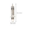 HyKab Toilet Cleaner Brush Pipe Cleaner Flexible Drain Brush Refrigerator Drain Dredging Tool for Clean Keg Feeding Tube Line Tube Hose Stainless Steel Sink Brushes, White view 2