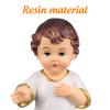 LIFKOME 6pcs Mini Jesus Resin Figurine Ornament Religious Saint Decoration for Home Office Church Resin Craft -Skid Base Nativity Collectible view 2
