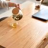 Small Coffee Table Solid Wood Lower Four Drawer Coffee Table Nordic Small Apartment Modern Simple Oak Living Room Coffee Table Side Table view 4
