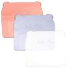 jojofuny 3pcs Toilet Seat Lifter Handle Sticky Toilet Lid Lifter for Convenient Bathroom Use Cute Design Transparent Blue Easy to Open Portable Fits Lids view 1