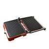 AGrAdi Electric Griddles Household High Power Electric Frying Pan Electric Barbecue Pan (Color : Rojo) view 4