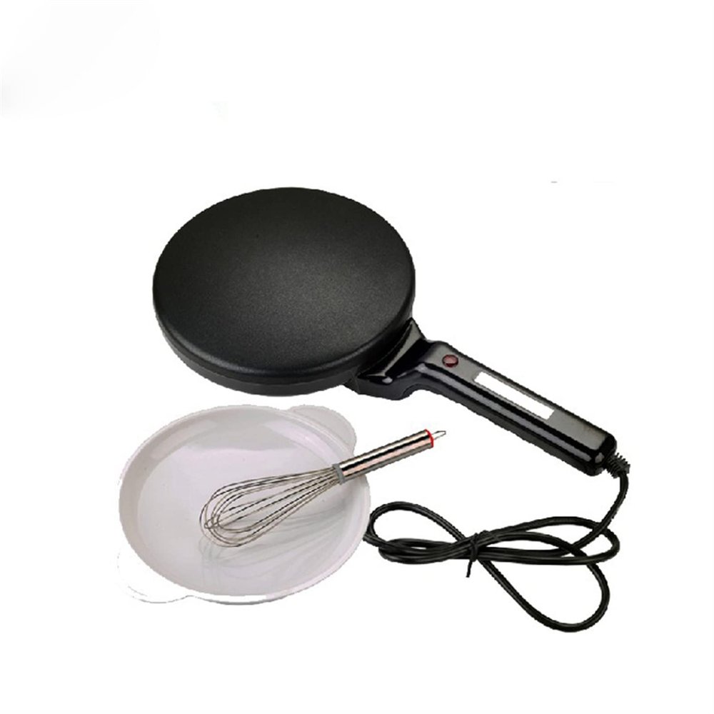 AGrAdi Electric Griddles Non-stick Electric Crepe Pizza Maker Pancake Machine Non-stick Griddle Baking Pan Cake Machine Kitchen Cooking Tools Crepe (Color : Black)