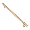 FJYDM 2 Packs Pulls Wardrobe Door Handle Simple Gold Drawer Handle A Variety of Specifications to Choose From-5CM-black (Color : Gold, Size : 30.9CM) view 1