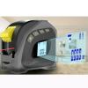 FLaig Distance Meter 4 in 1 Distance Meter, 40M Tape Measure Digital Retractable 5m, Ruler Survey Tool Tape ?Measure Ruler, Black view 1
