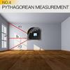 FLaig Distance Meter 4 in 1 Distance Meter, 40M Tape Measure Digital Retractable 5m, Ruler Survey Tool Tape ?Measure Ruler, Black view 2