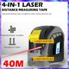 FLaig Distance Meter 4 in 1 Distance Meter, 40M Tape Measure Digital Retractable 5m, Ruler Survey Tool Tape ?Measure Ruler, Black view 3