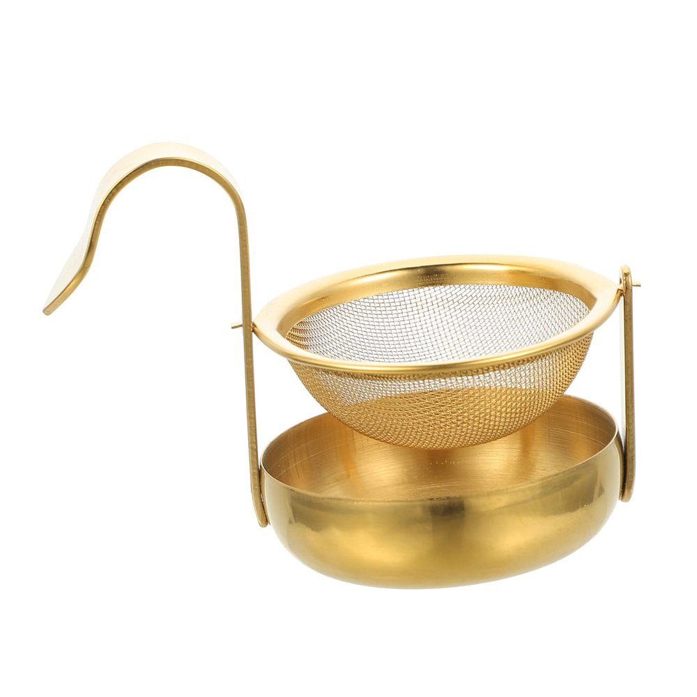 Ciieeo 2pcs Loose Tea Steeper Stainless Steel Infuser Filter for High-temperature Brewing Fine Mesh Design for Tea Flavor Without