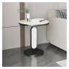 EQUALIZE Small Coffee Table Small Coffee Table, Metal Frame Side Table Bedroom Bedside Table Suitable for Living Room Bedroom Balcony and Office Side Table (Color : B) view 1