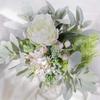 ALOEU Faux Lambs Ear Stems 5Pcs Flocked Artificial Greenery Solid Spray Rabbit Ear Leaves for Home Wedding DIY Craft view 4