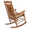 Algudbilt Rocking Chair Cushions Comfortable Tufted Seat Cushion Pads Non-Skid Backed Set of Backrest Cushion and Seat Bottom for Porch Rocker Adirondack Chair (Tan, Backrest-24X17,Bottom-17x17) view 4