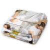 Jgksbqv Personalized Blankets for, Custom Blankets with Photo Names, Customized Gifts for Dad Mom Wife Husband Her Him Anniversary Wedding Couple, 5 Photos, 60"x91" view 3