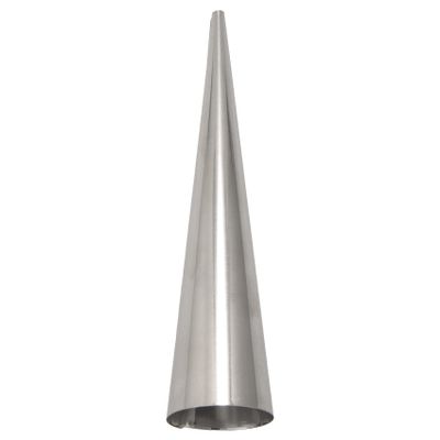ALOEU Cream Horn 12Pcs Size Baking Cones Stainless Steel Roll Horn Forms Conical Danish Pastry Cones Moulds
