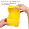 FUNOMOCYA Cheese Slice Crisper Refrigerator Bacon Fridge Snack Containers Cheese Slice Holder Storage Containers Small Boxes Savers Clamshell Bracket Abs Household view 2