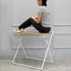 BREZO Computer Desk-Home Office Desk, Writing Desks, Work Table, Study Table, Modern Simple Style Student Desk, Folding Table for Home Bedroom (Color : A) view 3