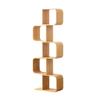 SYRIS Independent Bookshelf Creative Bookshelf Large-Capacity Multi-Layer Bookcase Bamboo Simple Storage Rack Office Green Plant Flower Rack Organizer view 1