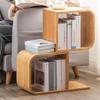 SYRIS Independent Bookshelf Creative Bookshelf Large-Capacity Multi-Layer Bookcase Bamboo Simple Storage Rack Office Green Plant Flower Rack Organizer view 2