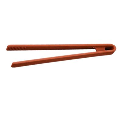 BIUDECO 1pc Silicone Food Clamp Tong Kitchen Gadget for Bread Barbecue More Random Color Non- Design Food-grade Material for Home Parties