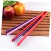 BIUDECO 1pc Silicone Food Clamp Tong Kitchen Gadget for Bread Barbecue More Random Color Non- Design Food-grade Material for Home Parties view 3