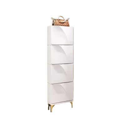 LINKIO Hoe Rack Cabinet for Entryway Shoe Cabinet for Home Entrance Small Apartment Entrance Shoe Cabinet Office Entrance Storage Shoe Rack Shoe Organisers (Color : Medium)
