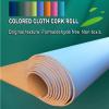 Cork Roll Colorful Cork Sheet RollHigh Density Cork Wall Board Not Easy to Deformfor Wall Decorative Bulletin Board Photo Wall (Color : Gray-1, Size : 1.22x4.10m/4x13.45ft) view 2