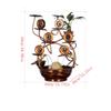 AMONG Tabletop Fountains Tabletop Fountain Copper Retro Water Fountain Desktop Waterfall Fountain Home Living Room Desktop Ornament Indoor Waterfall Feature view 2