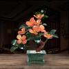 Artificial Bonsai Tree Artificial Bonsai Tree - Artificial Potted Countertop Display Fake Tree Ornament Indoor Living Room Desk Desktop Decoration Office Decoration Bonsai view 4