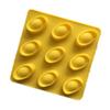 9 Cavities Silicone Moulds Mini Gold Ingot Shapes Silicone Cake Chocolate Soap Ice Molds Kitchen Baking Gadgets 2 Colors Silicone Chocolate Molds Small view 1
